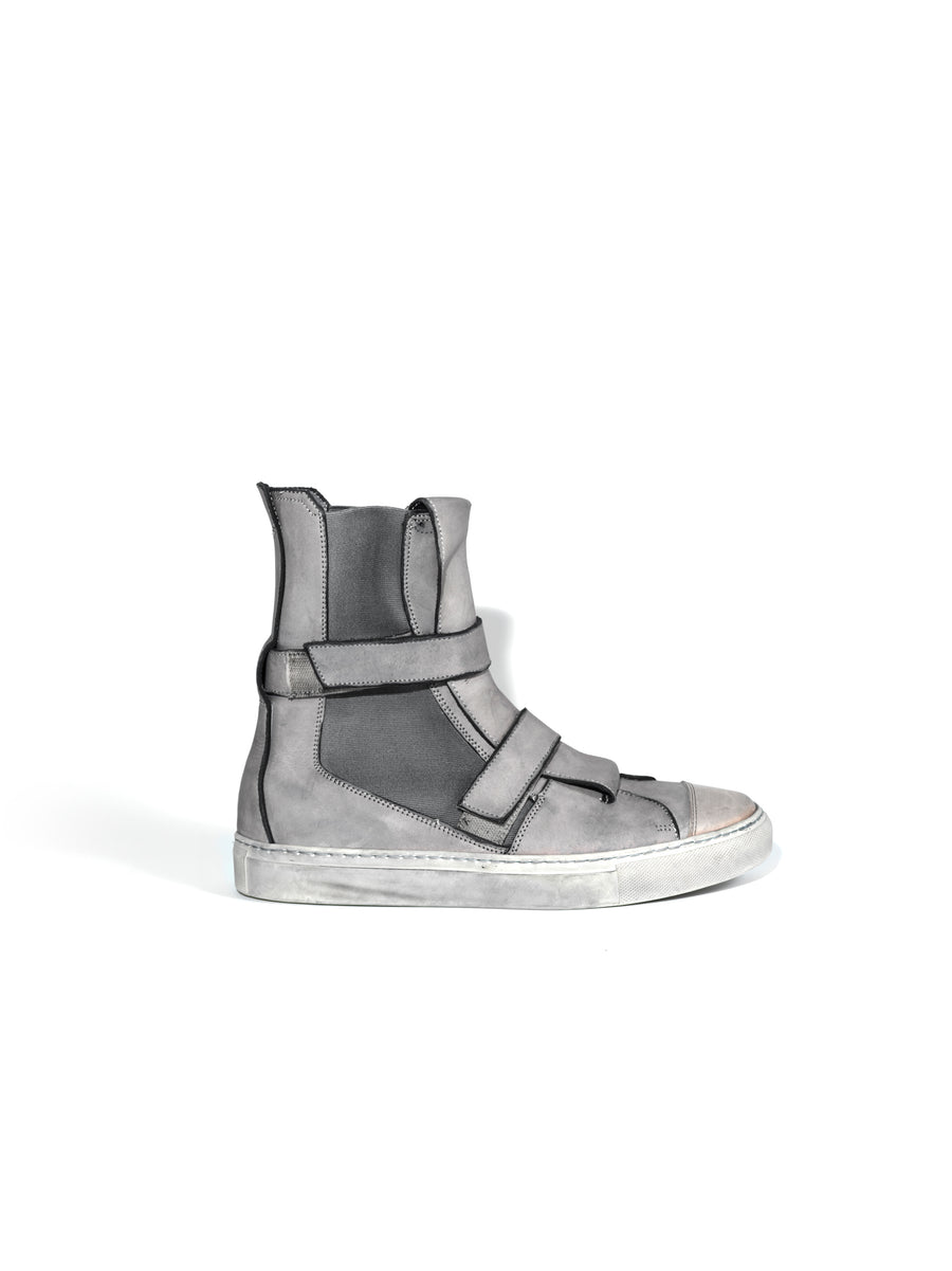 THX HIGH TOP SNEAKER — OBJECT DYE, GREY SLATE