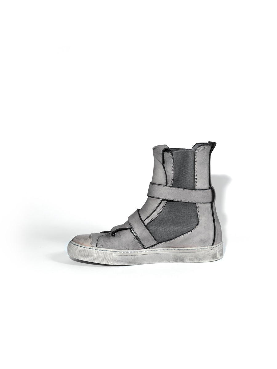 THX HIGH TOP SNEAKER — OBJECT DYE, GREY SLATE